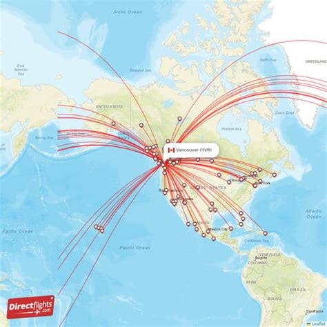 direct flights from vancouver bc.